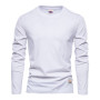 BOLUBAO Cotton Long Sleeve Men's T-shirt Classic Clothes