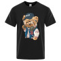 Teddy Bear Men's Fashion Oversize High Quality Cotton T-Shirt