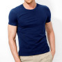 Men's T-Shirt Cotton Round Neck Tops