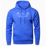 men Bat print solid color fleece plus thick sweatshirts hooded hoodies new style trend print spring autumn casual clothes