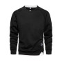 New Sweatshirts Men Harajuku Casual Hoodies Hip Hop Streetwear Fashion Autumn Male Solid Pullover O-Neck Fake Two Pieces