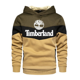Men's Splicing Hoodie Sportswear High Quality Printing