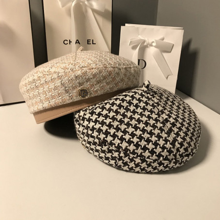 Women Hats Woolen French Fashion knitted boinas Ladies hats Winter Berets Caps fedora barette hat bonnets for women Newsboy Hats