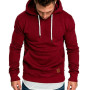 Men's Hoodies Cotton Blend Sweatshirt Fleece Coat Pullover