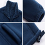 DIMUSI Men's Softshell Fleece Jacket Casual Sweatshirt Clothing 7XL