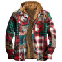 Men's Hooded Jacket Plus Size Cotton S-5XL