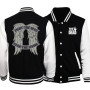 Walk Side By Side With Daddy Male Jackets Loose Baseball Uniform Comfortable Casual Sportswear Fashion New Men Clothing