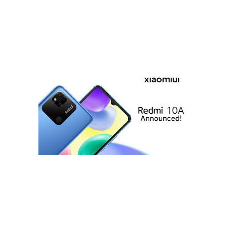 Global ROM Xiaomi Redmi 10A 4GB 64GB/128GB Helio G25 Octa Core 5000mAh Battery 6.53" Large Display 13MP Mobile Phone CN Version