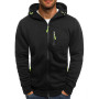 Brand New Men's Hoodies Sweatshirts Leisure  Men Hooded Pullovers Jacquard Casual Man Hoody Sweatshirt Jackets