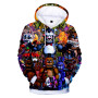 3D Print Five Nights at FNAF Sweatshirt For Boys School Hoodies For FNAF Costume For Teens Sport Clothes Kids