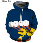 New Men's Hoodie Cotton 3D Print Unisex Street Pullover Long Sleeve Funny American Animation Loose Top hoodie