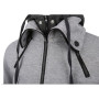 Men's Scarf Collar Fashion Hooded Outwear Slim Fit