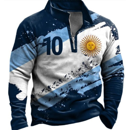 Patchwork Fashion Mens Sweatshirt Casual Loose Long Sleeve Zip- Stand Collar Pullovers Spring Leisure Men Hoodie Streetwear