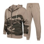 Men's Tracksuit Military Hooded Jacket + Pants Set