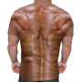 Men's Fashion Muscle Pattern 3D T-Shirt Round Neck Short Sleeve