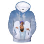 Men's 3D Printed Hooded Sweatshirt Casual Fashion Streetwear