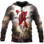 Jesus Christ 3D Printed Men's Hoodie Sweatshirt Fashion Oversized Clothes