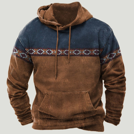 Men's Hoodie Sweatshirt Aztec Ethnic Clothing