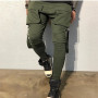 Men's Casual Jogger Multi-Pocket Cargo Sweatpants