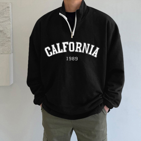 Men's Casual Sport Sweatshirt Long-Sleeve European American Fashion