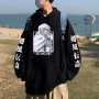 Men's Anime Hoodie Hip Hop Fashion Casual Sweatshirt