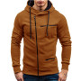Men's Hoodie Long Sleeve Zipper Cardigan Sweatshirt M-3XL