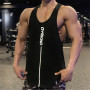 New Men Tank top Gym Workout Fitness Bodybuilding sleeveless shirt Male Cotton clothing Sports Singlet vest men Undershirt