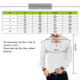New Fashion Men's Hooded Tee Long Sleeve Cotton Henley T-Shirt Medieval Lace Up V Neck Outdoor Tee Tops Loose Casual
