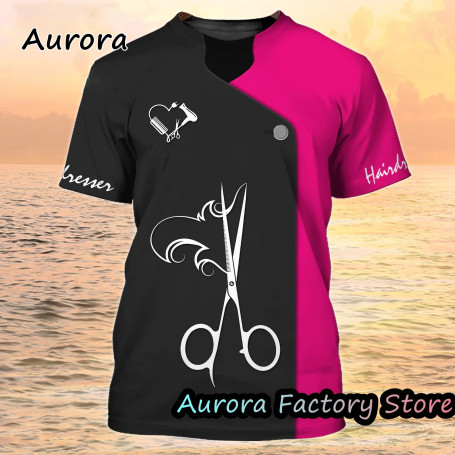 Men's/Women's Hairdressing Short Sleeve T-Shirt