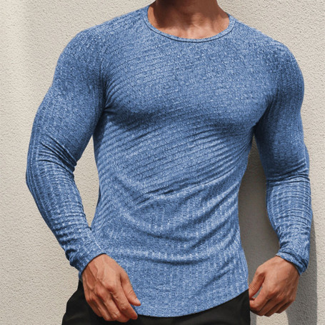 Men's Fashion Casual Quick Drying Long Sleeve T-Shirt