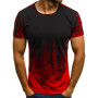 Men's Printed T-Shirt Short Sleeve Oversized Clothing