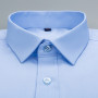 Bamboo Fiber Men White Shirt Long Sleeve Regular Fit Formal Business Social Camisas Plus Large Size 8XL 7XL 6XL 5XL
