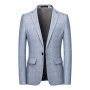 New Fashion Casual Men plaid Blazer Cotton Slim England Suit Blaser Masculine Male Jacket Blazer S-6XL