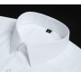 Mens Shirts Long Sleeve Business Slim Fit Professional Dress Shirt Loose No Ironing Workwear Twill White Shirt Office Camisas