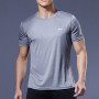 Men Running T-Shirt Quick Dry Sport T Shirt Short Sleeve Men Gym Jerseys Fitness Jogging Top Shirt Trainer Breathable Sportswear