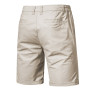 Solid Shorts Men High Quality Casual Business Social Elastic Waist Men Shorts 10 Colors Beach Shorts