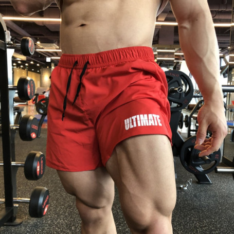 Men Running Shorts Sports Jogging Fitness Breathable mesh Shorts Training Quick Dry Men's Gym