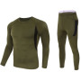 Men Polar Fleece Thermal Underwear Sets Quick Drying Ticking Warm Tactical Camo Underwear Men Clothing