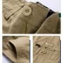 Men Pockets Camouflage Cargo Shorts Brand New Casual Fashion Twill Cotton Shorts Men Army Tactical Classic Short