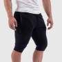 Men's Workout Shorts Drawstring Joggers 3/4 Knee Length Cotton Sport Running Homme Bermuda Casual Short Sweatpants