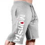 Men's Loose Cotton Print Casual Shorts Fitness Workout Gym Clothing Jogging Sweatshorts Knee Length Plus Size Short Homme