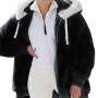 Faux Fur Coat Fleece Sweatshirts Cardigan Coat Women Coat Plush Jacket