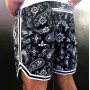 Camouflage shorts Printing Splicing Mesh Breathable Mens Fitness Sports Leisure Basketball Pants Outdoor Running Training Shorts