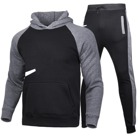 Men's Tracksuit Set Hoodie + Pants S-3XL