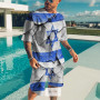 Men's Fashion Sportswear T-Shirt Set Israel Flag 3D Printing