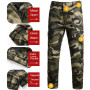 Men's Sets Cotton Waterproof Camouflage Military Tactical Hooded Jackets + Pants