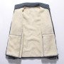Men's Thick Fleece Outwear Wool Liner Warm Jacket L-4XL