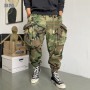 Military Style Camouflage Tactical Pants Streetwear Hip Hop