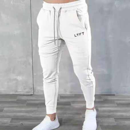 Men's Stretch Tight Jogging Pants Pure Cotton