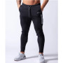 Men's Zipper Pocket Gym Fitness Sports Pants Cotton